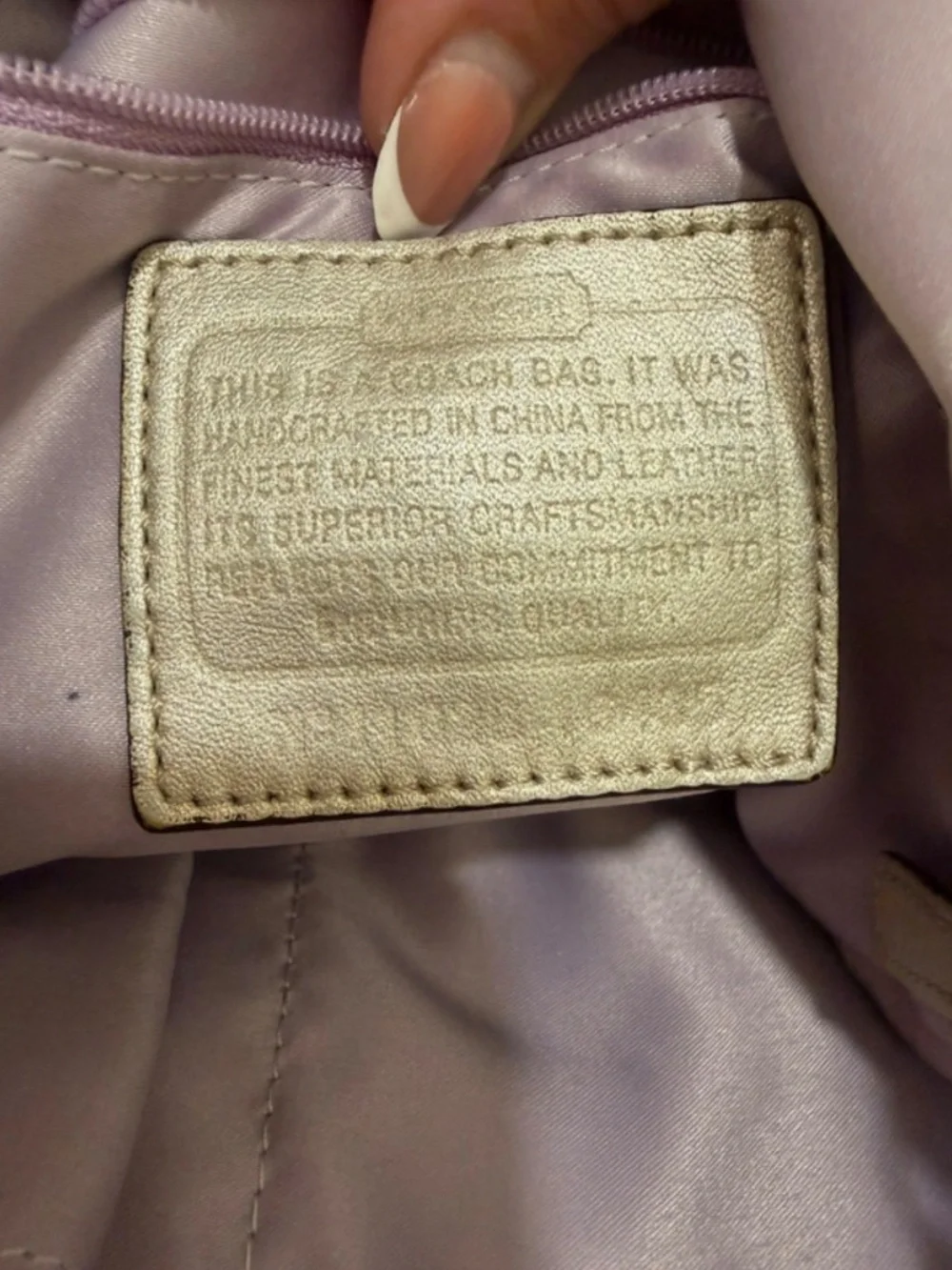 Vintage Coach Signature Op Art Tote – Champagne & Gold